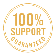 100% support guaranteed