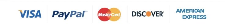 The checkout card strip