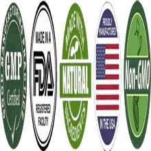 FDA registered, second mark seal