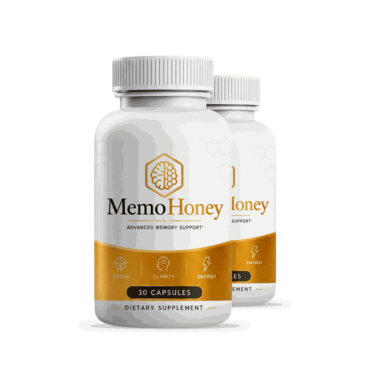 MemoHoney, 2 bottles of 30 capsules